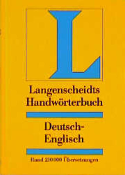 Langenscheidt Handwörterbücher Deutsch-Englisch - Brough, Sonia