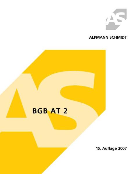BGB AT 2 - Alpmann, Josef A