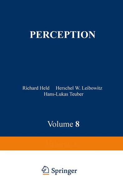 Perception - Held, R., H.W. Leibowitz  und H.L. Teubner