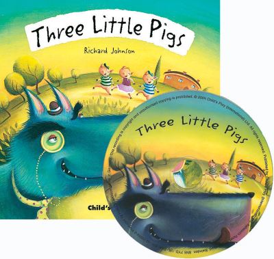 Three Little Pigs [With CD] (Flip-up Fairy Tales) - Johnson, Richard