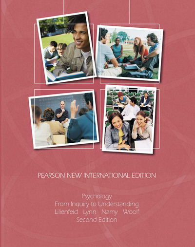 Psychology: Pearson New International Edition: From Inquiry to Understanding - Lilienfeld Scott, O, Steven Lynn L Namy Laura  u. a.