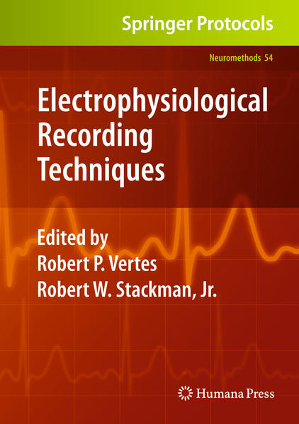 Electrophysiological Recording Techniques - Vertes, Robert P. und Stackman, Jr., Robert W.