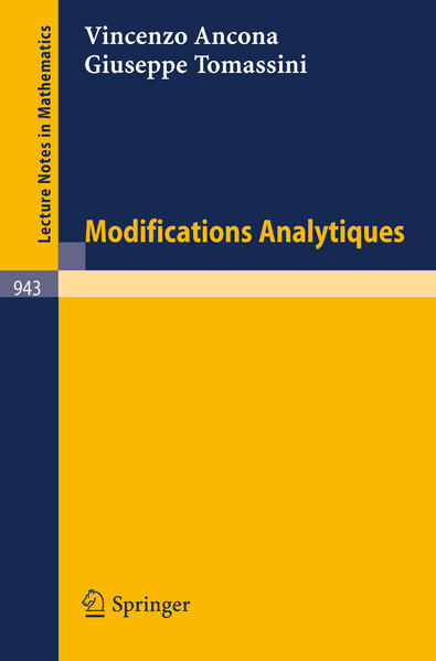 Modifications Analytiques - Ancona, Vincenzo und Giuseppe Tomassini