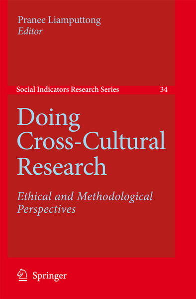 Doing Cross-Cultural Research Ethical and Methodological Perspectives - Liamputtong, Pranee