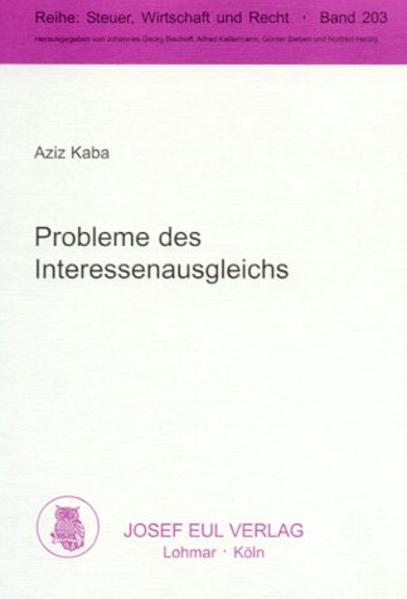 Probleme des Interessenausgleichs - Kaba, Aziz