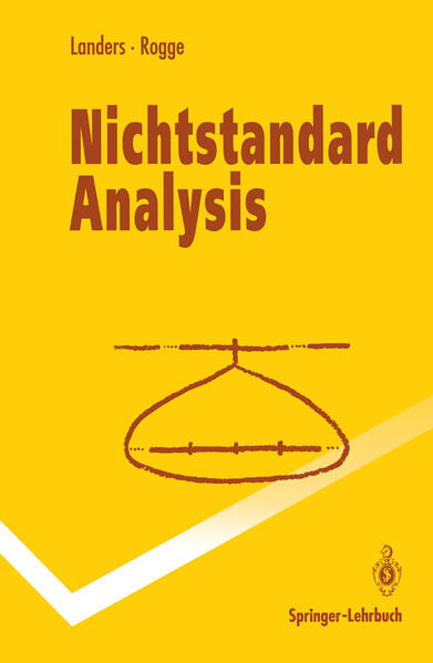 Nichtstandard Analysis - Landers, Dieter und Lothar Rogge