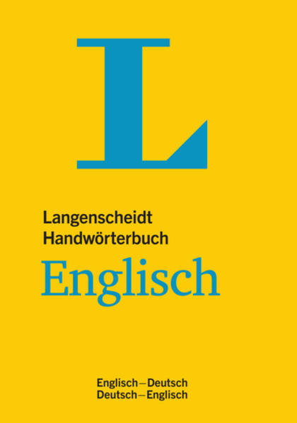 Langenscheidt Handwörterbuch Englisch - für Schule, Studium und Beruf Englisch-Deutsch/Deutsch-Englisch - Langenscheidt, Redaktion