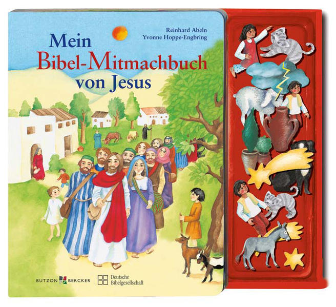 Mein Bibel-Mitmachbuch von Jesus Geschichten aus dem Neuen Testament - Abeln, Reinhard und Yvonne Hoppe-Engbring