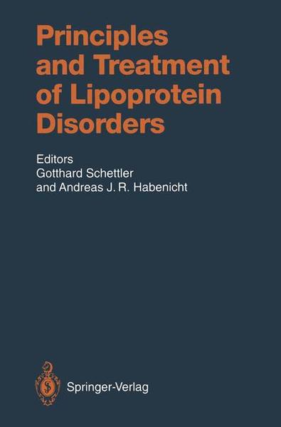 Principles and Treatment of Lipoprotein Disorders - Blankenhorn, D.H., Gotthard Schettler  und H.B. Brewer