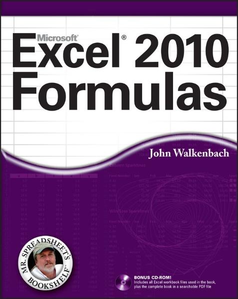 Excel 2010 Formulas - Walkenbach, John