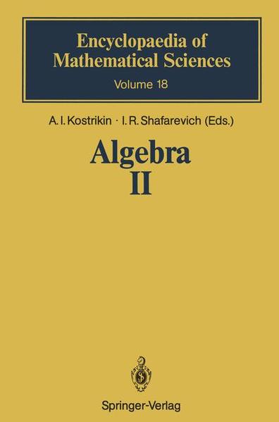 Algebra II Noncommutative Rings Identities - Bakhturin, Yu.A., E. Behr  und A.I. Kostrikin