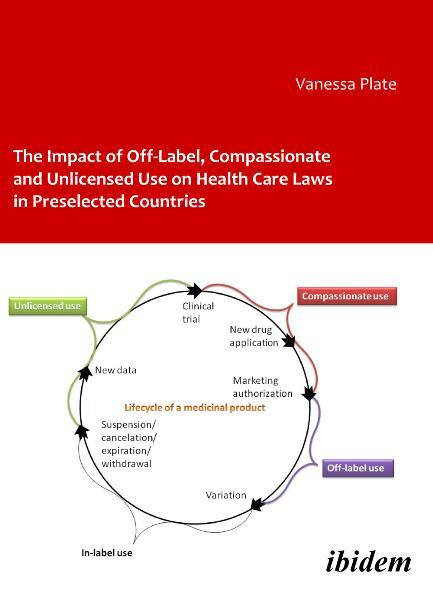 The Impact of Off-Label, Compassionate and Unlicensed Use on Health Care Laws in Preselected Countries  1., Auflage - Plate, Vanessa