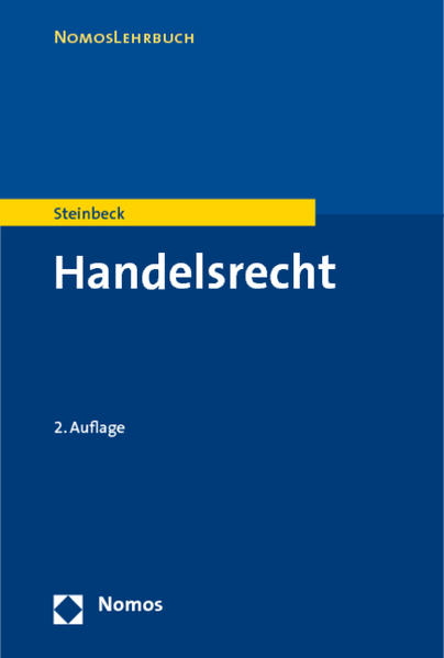 Handelsrecht - Steinbeck, Anja