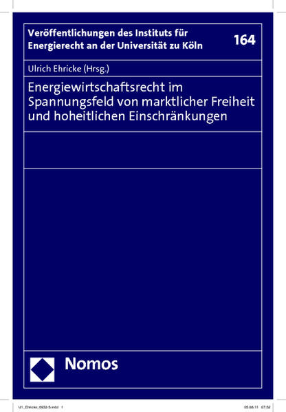 Energierecht im Wandel Perspektiven und neue Vorgaben - Ehricke, Ulrich