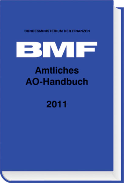 Amtliches AO-Handbuch 2011 - Bundesministerium d. Finanzen