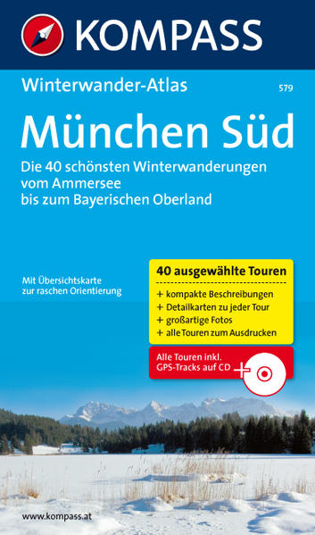 München Süd Winterwander-Atlas 1., Aufl. - KOMPASS-Karten GmbH