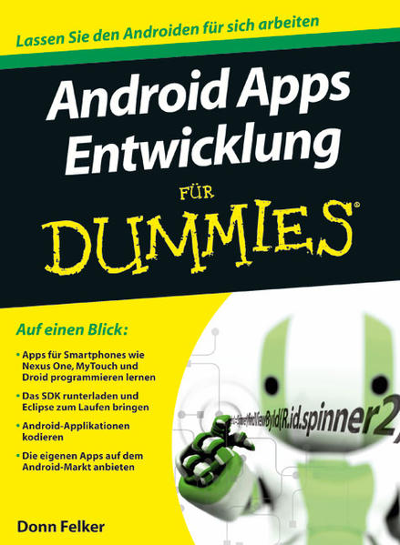 Android Apps Entwicklung für Dummies - Felker, Donn und Gerhard Franken