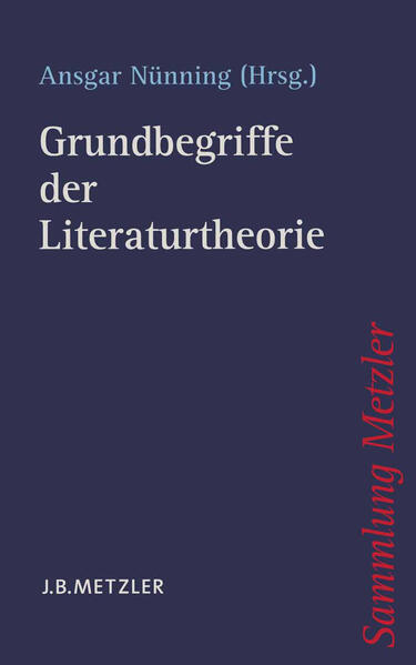 Grundbegriffe der Literaturtheorie. - FC 5537 - 300g - Nünning, Ansgar