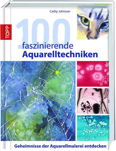 100 faszinierende Aquarelltechniken: Geheimnisse der Aquarellmalerei entdecken - KA 0214 - 880g - Johnson, Cathy