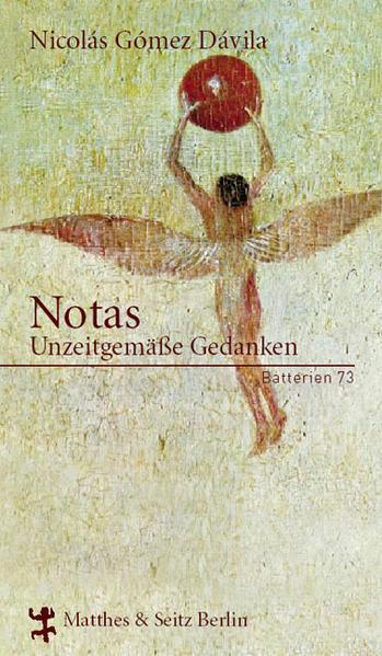 Notas: Unzeitgemäße Gedanken - BB 2176 - 702g - Nicolas Gomez, Davila und Kunzmann Ulrich