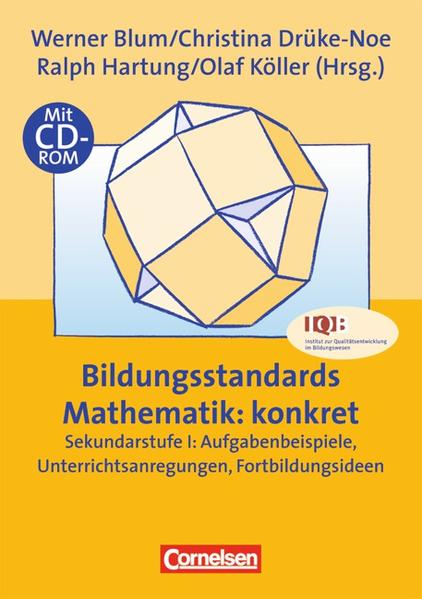 Praxisbuch: Bildungsstandards Mathematik: konkret - Sekundarstufe I mit CD-ROM - BC 0810 - 398g - Werner, Blum, Drüke-Noe Christina Hartung Ralph u. a.