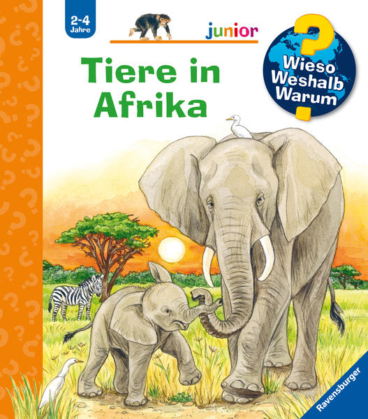 Wieso? Weshalb? Warum? junior: Tiere in Afrika (Band 50) (Wieso? Weshalb? Warum? junior, 50) - FA 6349 - 284g - Prusse, Daniela