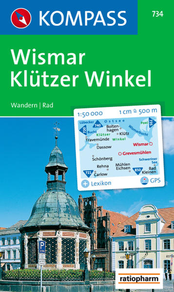 Wismar, Klützer Winkel, Grevesmühlen: 1:50.000, Wandern / Rad. GPS-genau - FA 5142 - 134g - Kompass, 1001
