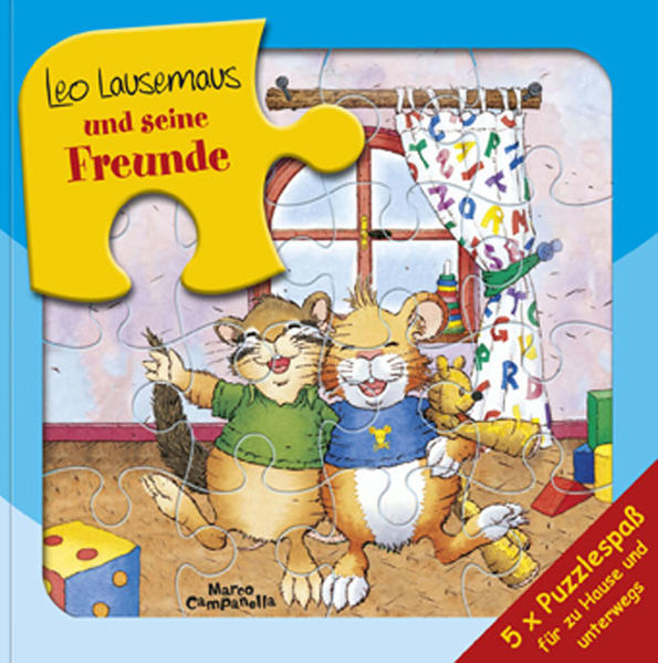 Leo Lausemaus und seine Freunde: Puzzlebuch - FA 9354 - 424g