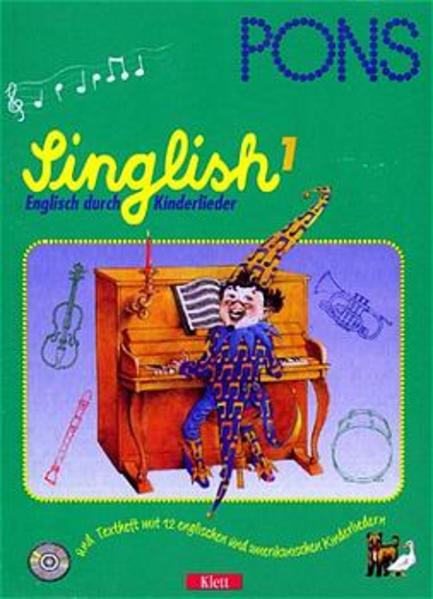 PONS Singlish, Englisch durch Kinderlieder, Audio-CDs, Tl.1, 1 Audio-CD