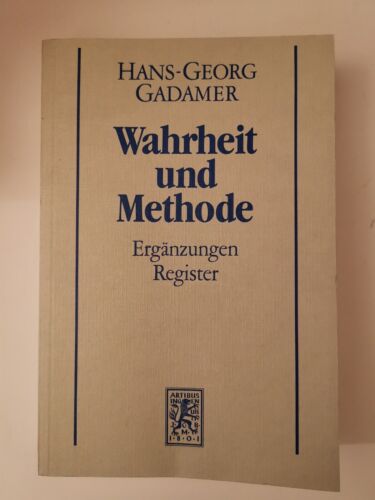 Hermeneutik II - Wahrheit und Methode. Ergänzungen, Register (Ge - Hans-Georg, Gadamer
