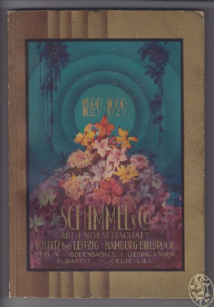 WINTER, Fred (Bearb.). Praktische Notizen ber Eigenschaften und Verwendungsmglichkeiten der wichtigsten Riechstoffe und Aromata. Jubilums-Ausgabe 1929.