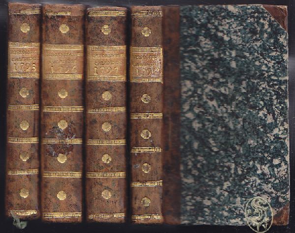 WESTENRIEDER, L. Historischer Calender fr 1792, 1795, 1796, 1797