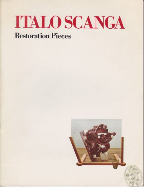  Italo Scanga. Restoration Pieces. November 1-29, 1975. Alessandra Gallery.