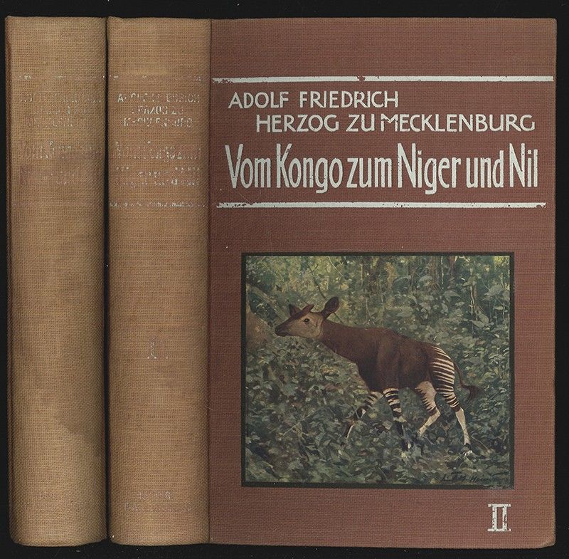 ADOLF FRIEDRICH, Herzog v. Mecklenburg. Vom Kongo zum Niger und Nil. Berichte der deutschen Zentralafrika-Expedition 1910/1911.