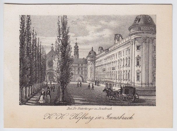  K. K. Hofburg in Innsbruck.