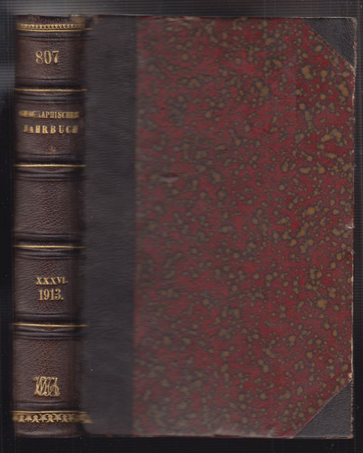  Geographisches Jahrbuch. Begr. 1866 durch E. Behm. Hrsg. v. Hermann Wagner.