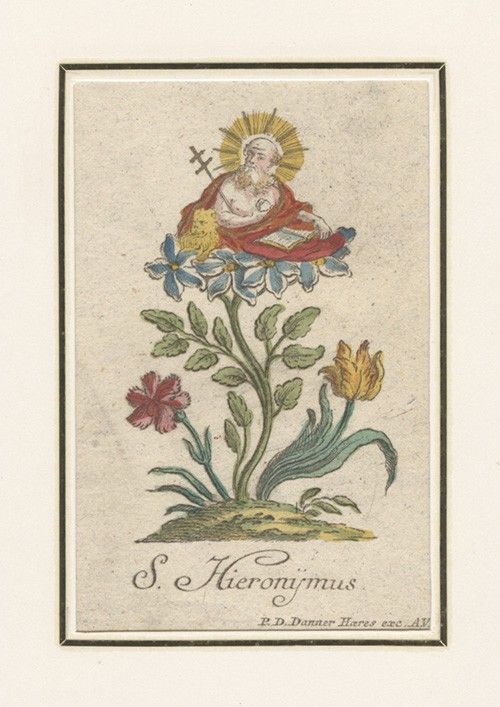 HIERONYMUS - DANNER, Philipp David. S. Hieronymus.