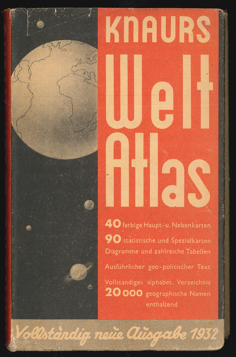 RIEDEl, Johannes (Hrsg.). Knaurs Welt-Atlas.