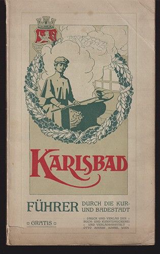 KARLSBAD - GINTL, Franz. Fhrer durch Karlsbad 1908.
