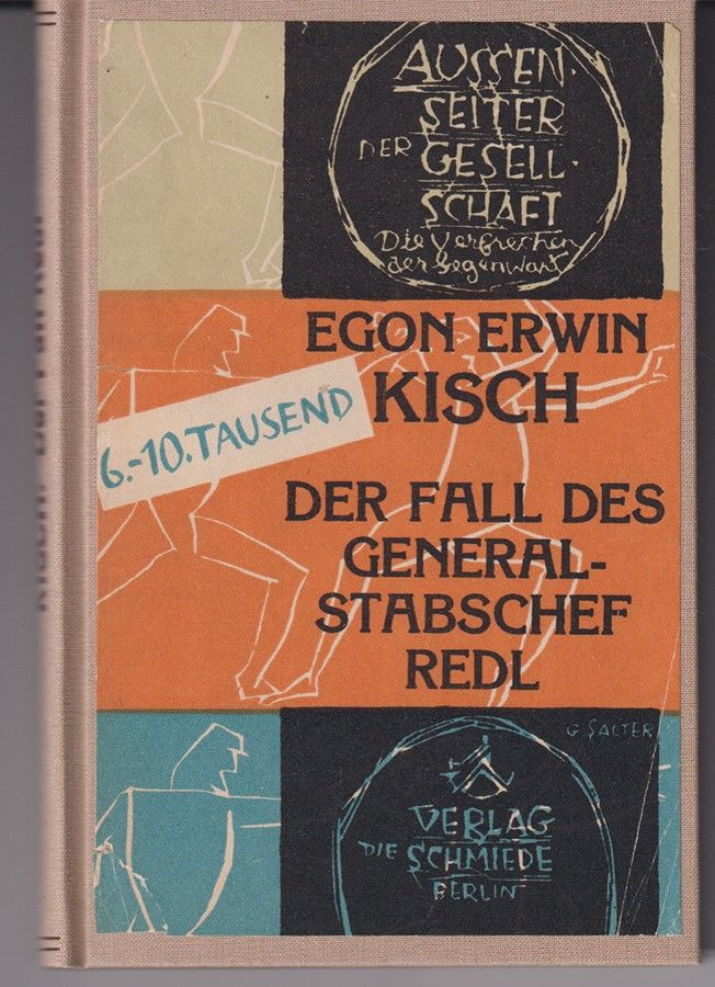 KISCH, Egon Erwin. Der Fall des Generalstabschef Redl.