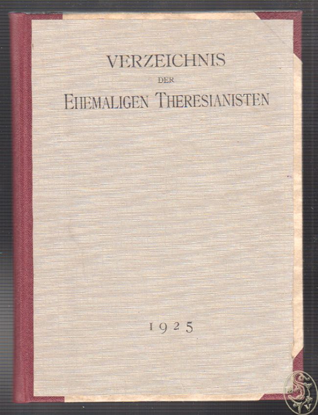Verzeichnis der ehemaligen Theresianisten.