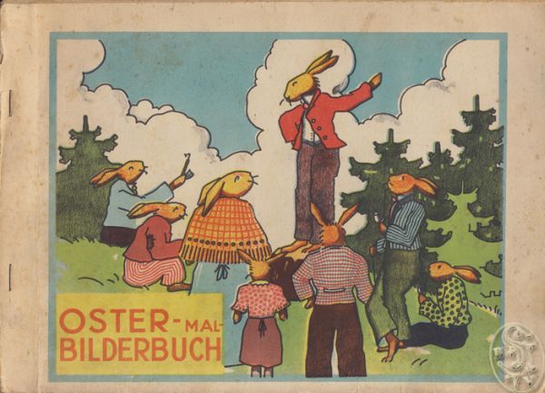 Oster-, Mal- Bilderbuch.