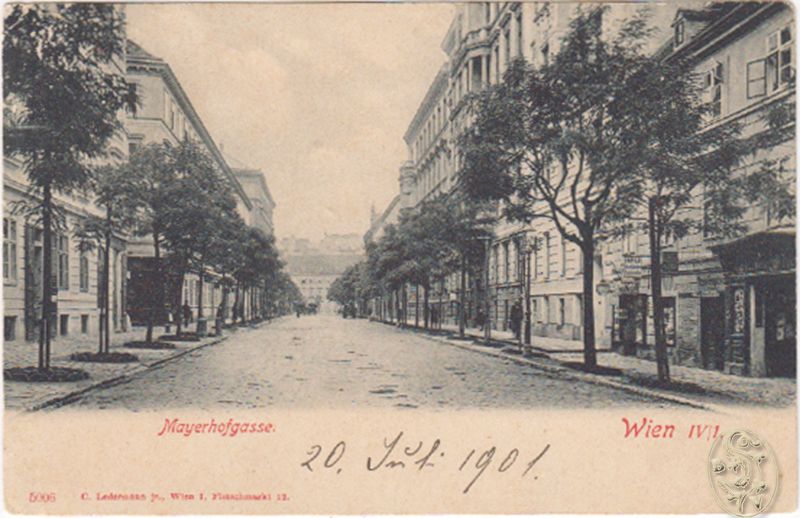  Mayerhofgasse. Wien IV/I.