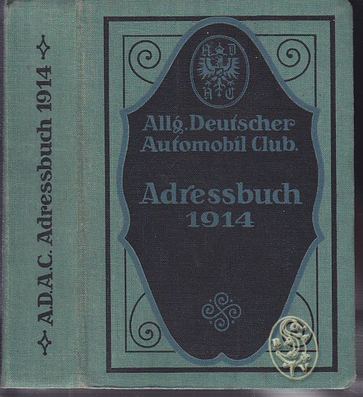  ADAC Adressbuch 1914.