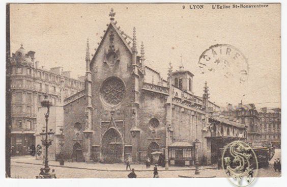 Lyon : L`Eglise St-Bonaventure.