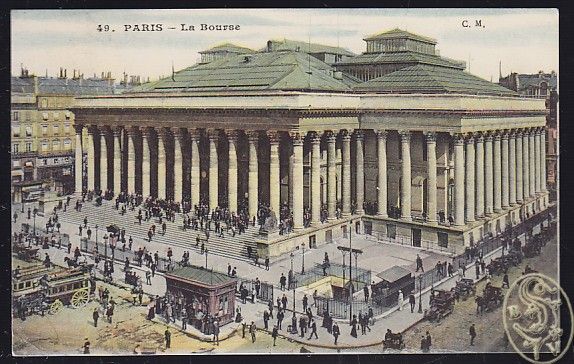 Paris - La Bourse.