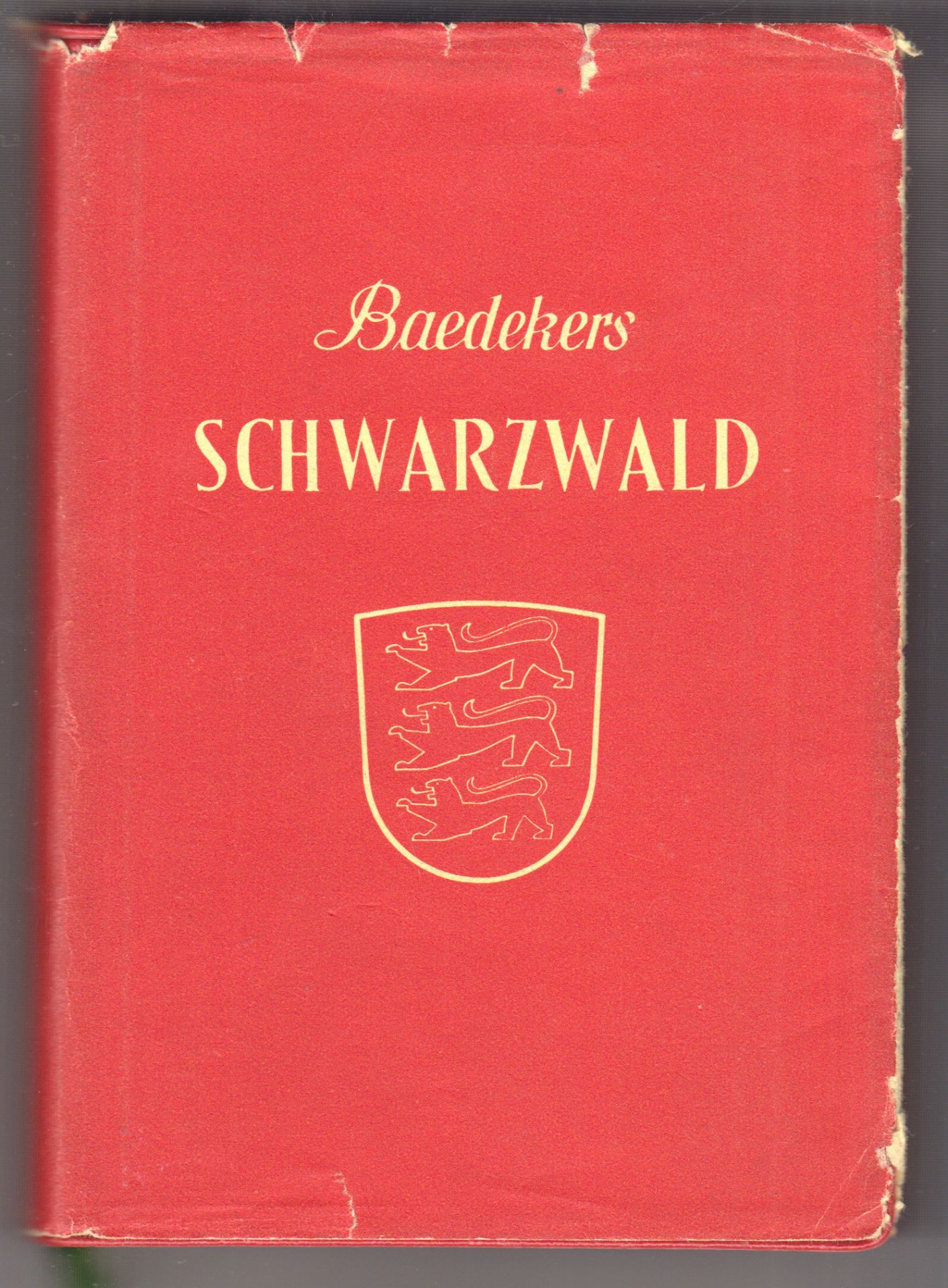 BAEDEKER, Karl. Schwarzwald, Odenwald, Neckartal. Reisehandbuch.
