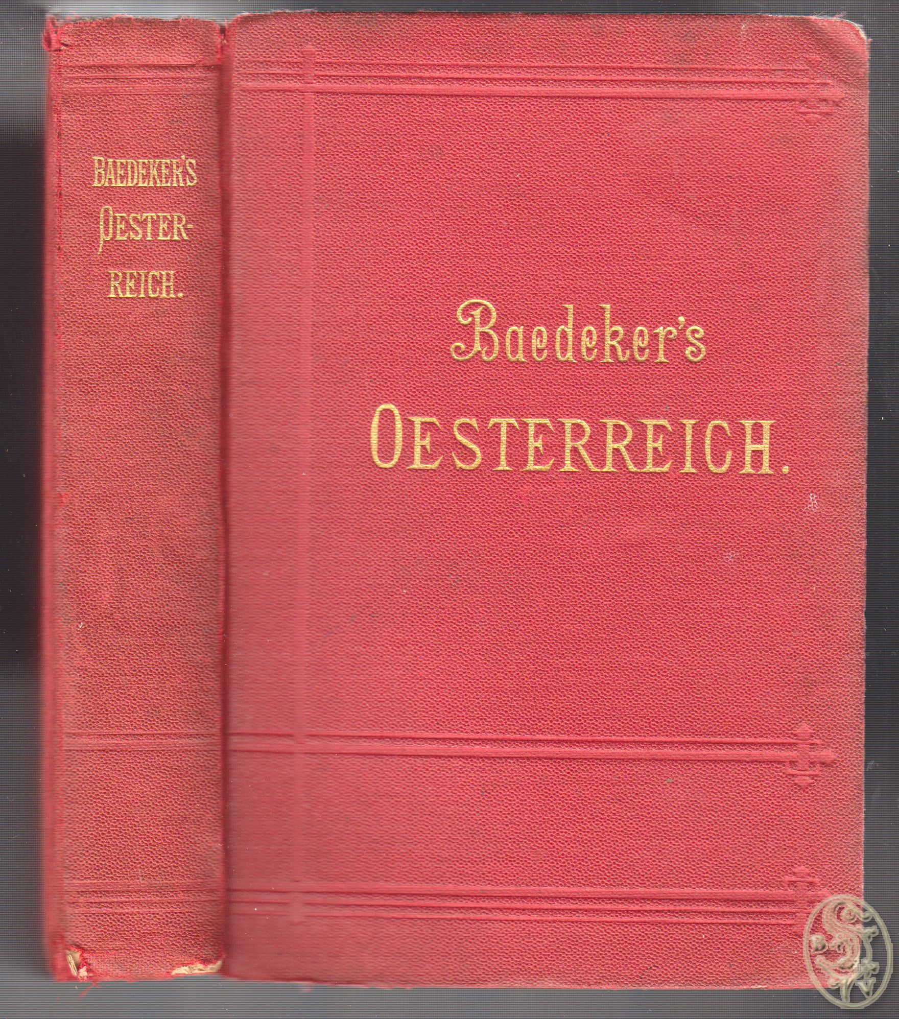 BAEDEKER, Karl (Hrsg.). sterreich (ohne Ungarn, Dalmatien und Bosnien).