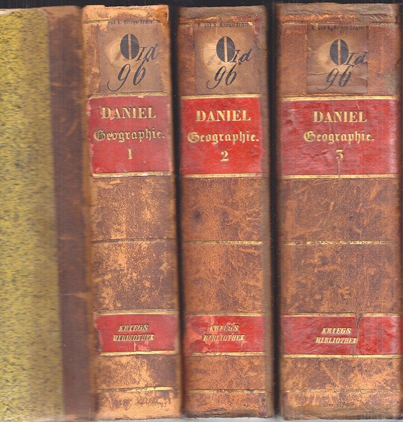 DANIEL, Hermann Adalbert. Handbuch der Geographie.