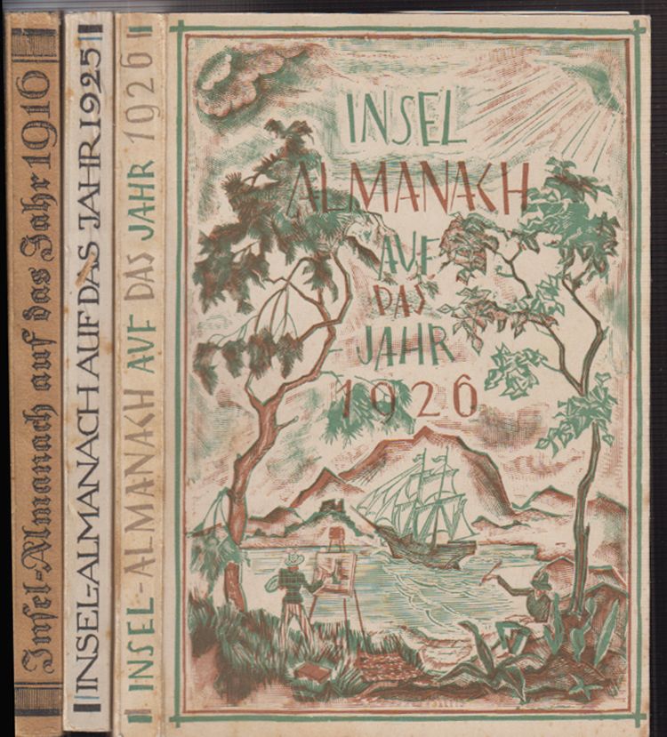 Insel-Almanach[e] auf das Jahr 1916, 1925, 1926